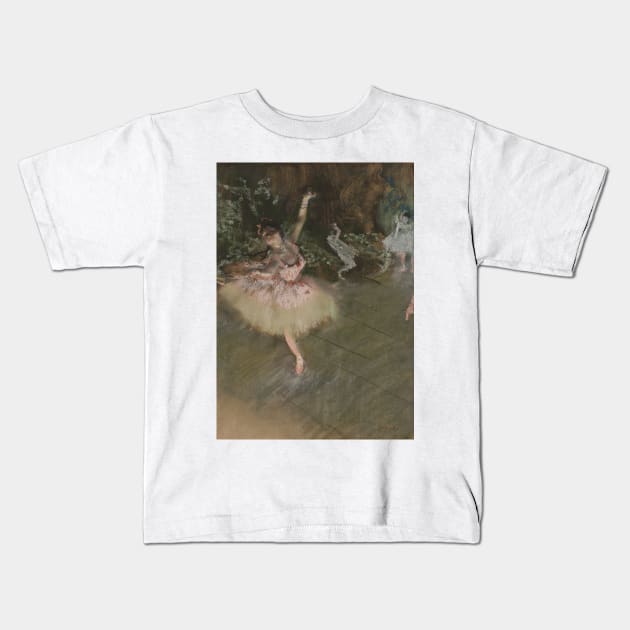 The Star by Edgar Degas Kids T-Shirt by Classic Art Stall